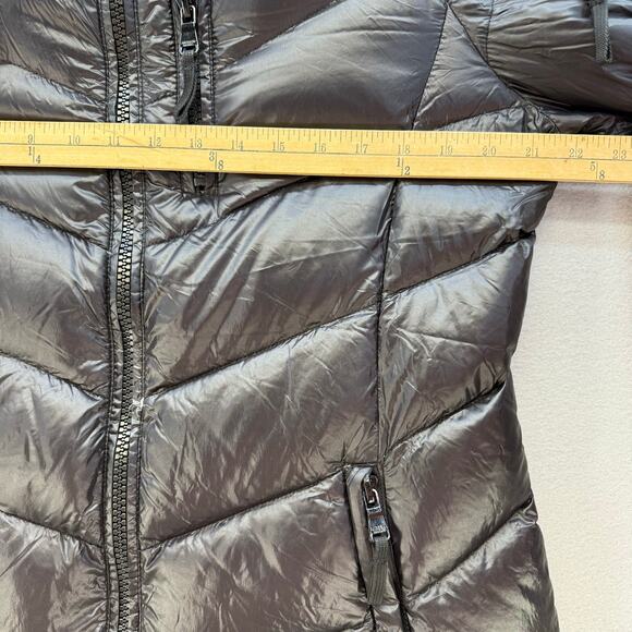 Andrew Marc Puffer Coat Women's L Black 650 Fill Power Down Classic Winter Gear - Picture 15 of 16